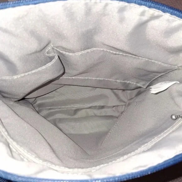 Baggallini Teal Crossbody Bag EUC - Picture 3 of 3